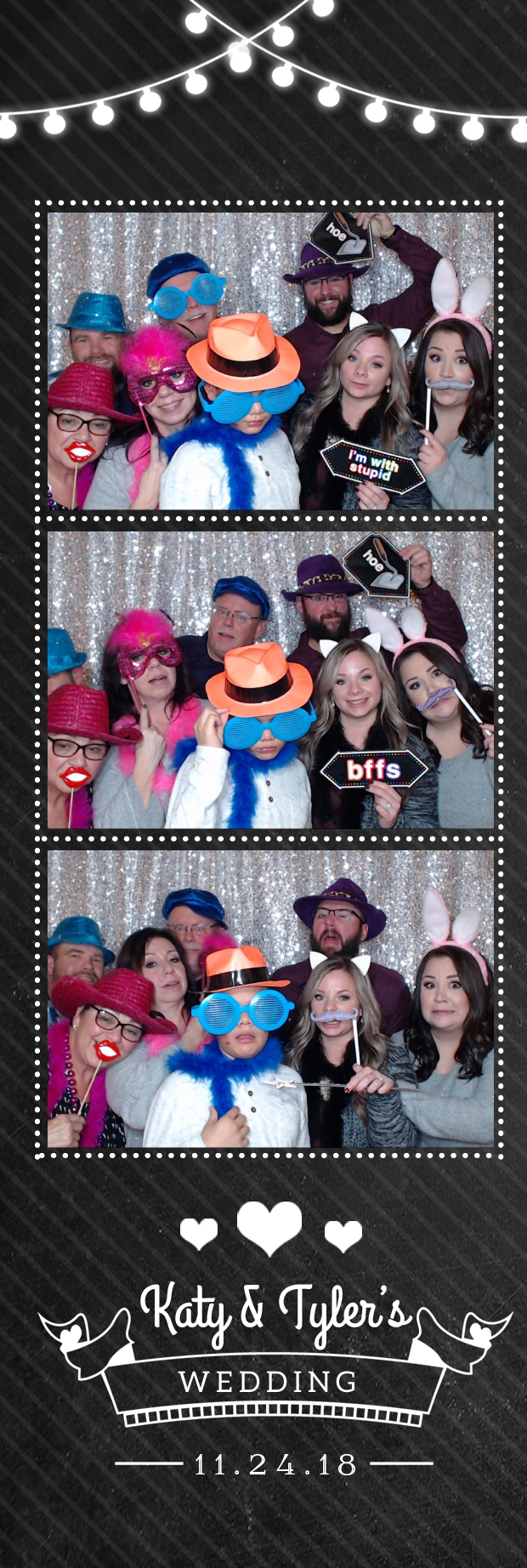 Katy and Tyler's wedding  | View more photos from the event at gallery.photoboothbillings.com/u/PhotoBoothBillings/Katy-and-Tylers-wedding
